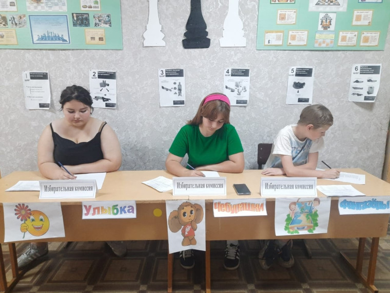 Выборы президента лагеря.